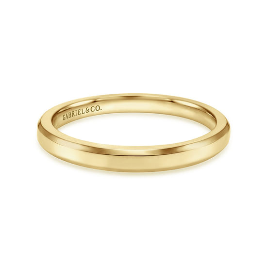 Gabriel - 14K Yellow Gold Matching Wedding Band