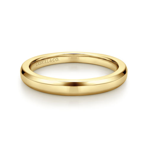14K Yellow Gold Matching Wedding Band