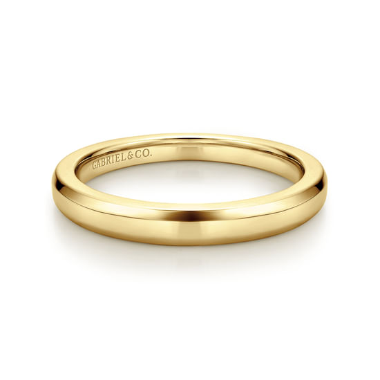 Gabriel - 14K Yellow Gold Matching Wedding Band