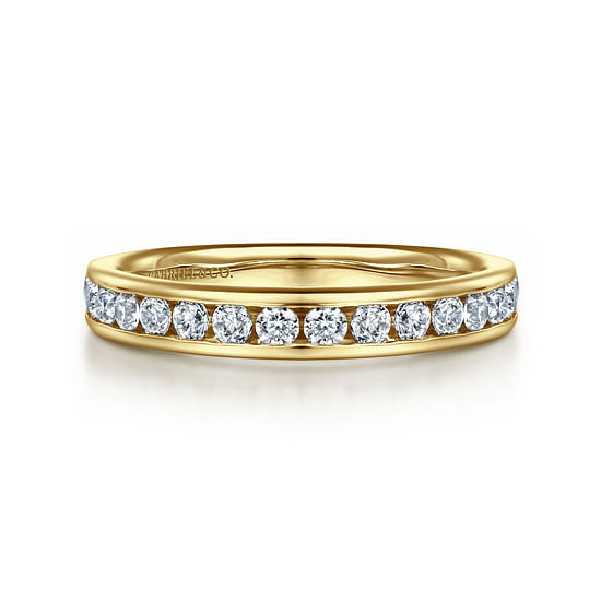 Gabriel - 14K Yellow Gold Matching Wedding Band