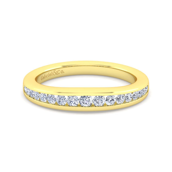 Gabriel - 14K Yellow Gold Matching Wedding Band
