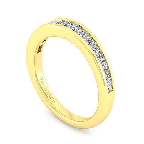 14K Yellow Gold Matching Wedding Band