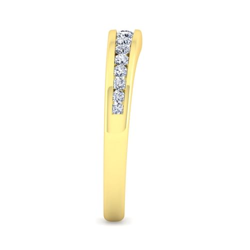 14K Yellow Gold Matching Wedding Band