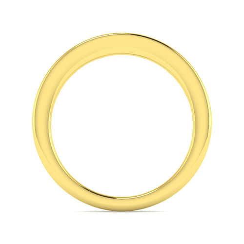 14K Yellow Gold Matching Wedding Band