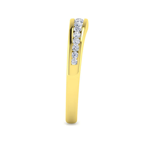 14K Yellow Gold Matching Wedding Band