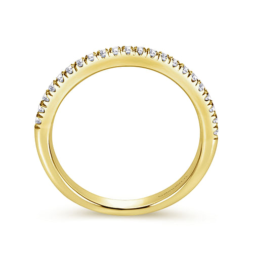 14K Yellow Gold Matching Wedding Band