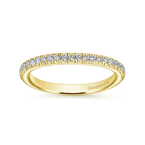 14K Yellow Gold Matching Wedding Band