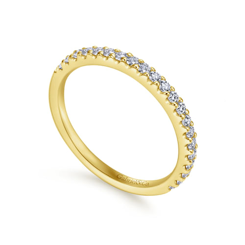 14K Yellow Gold Matching Wedding Band