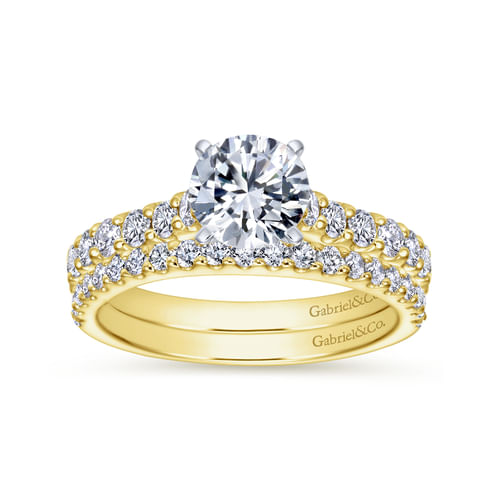 14K Yellow Gold Matching Wedding Band