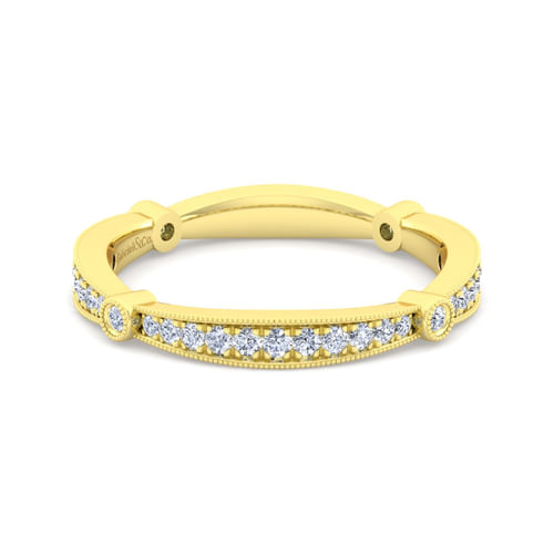 14K Yellow Gold Matching Wedding Band