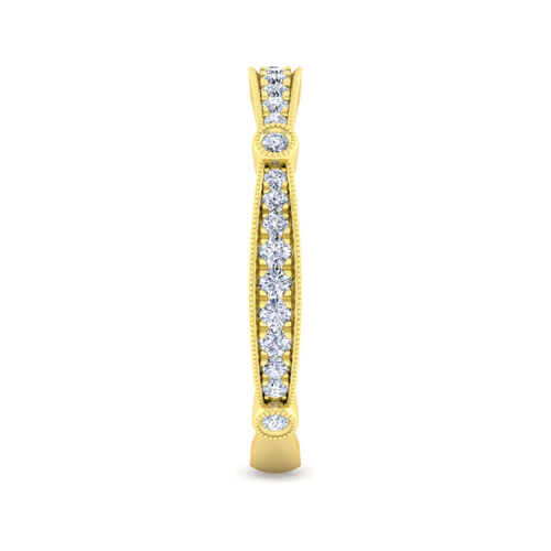 14K Yellow Gold Matching Wedding Band