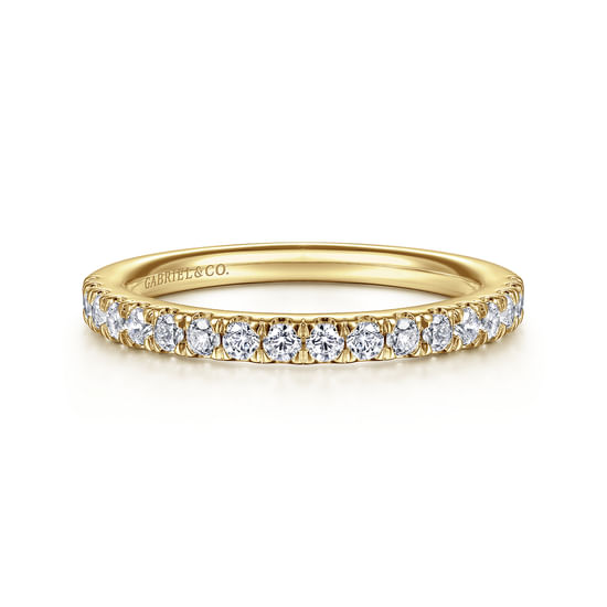 Gabriel - 14K Yellow Gold Matching Wedding Band