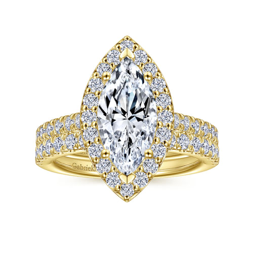 14K Yellow Gold Matching Wedding Band