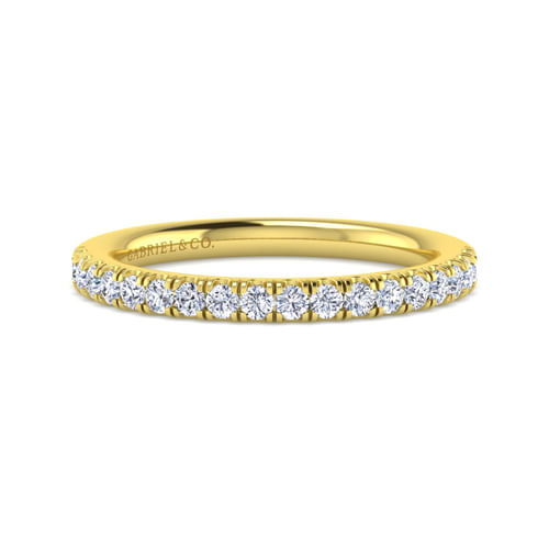 14K Yellow Gold Matching Wedding Band
