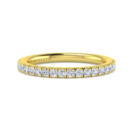 Gabriel - 14K Yellow Gold Matching Wedding Band