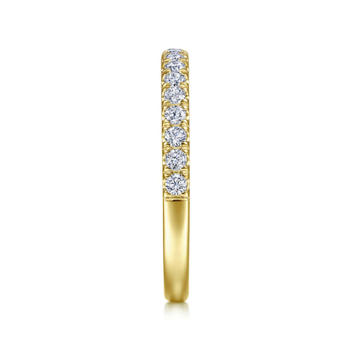 14K Yellow Gold Matching Wedding Band