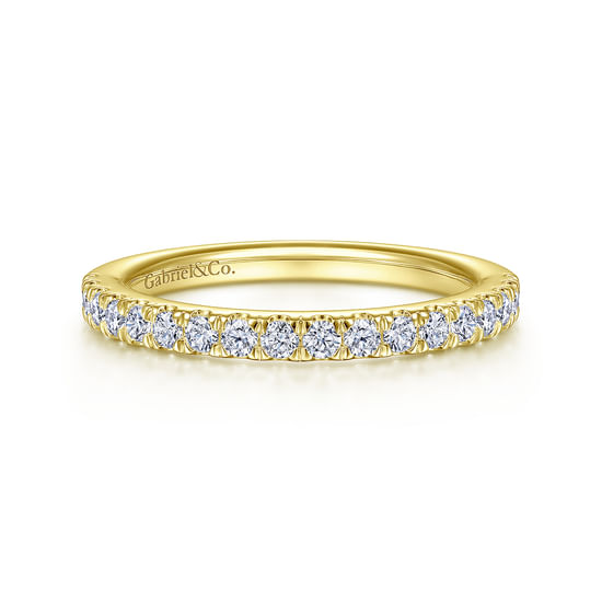 Gabriel - 14K Yellow Gold Matching Wedding Band