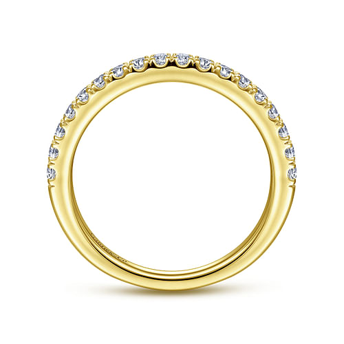 14K Yellow Gold Matching Wedding Band
