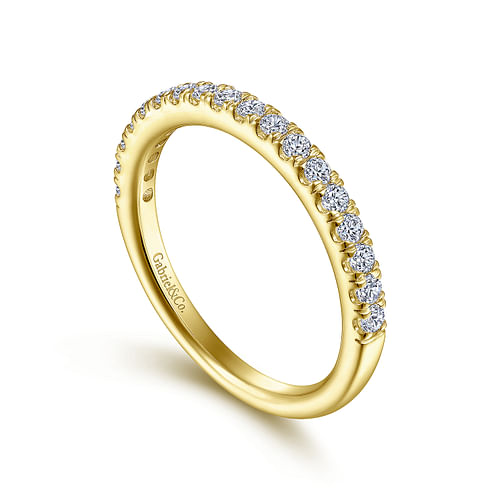 14K Yellow Gold Matching Wedding Band