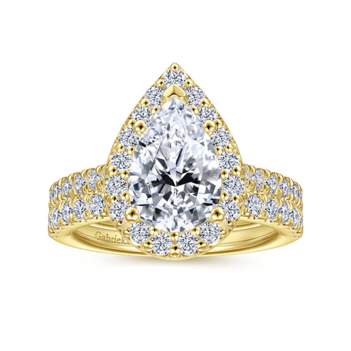 14K Yellow Gold Matching Wedding Band