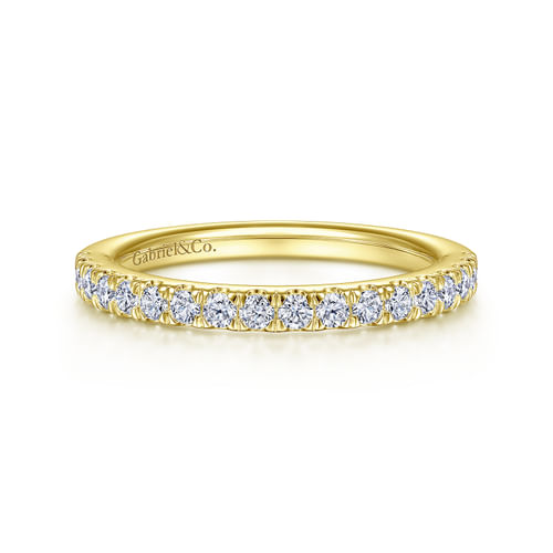 14K Yellow Gold Matching Wedding Band
