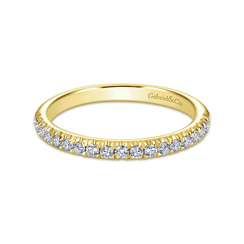 14K Yellow Gold Matching Wedding Band