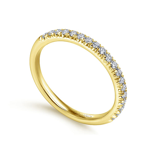 14K Yellow Gold Matching Wedding Band