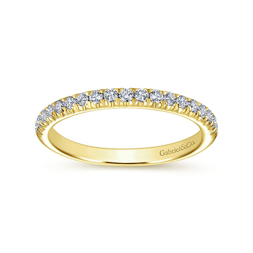 14K Yellow Gold Matching Wedding Band