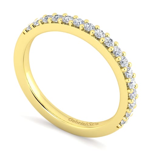 14K Yellow Gold Matching Wedding Band
