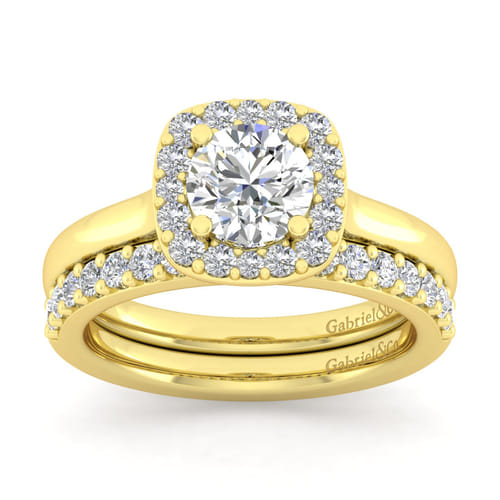 14K Yellow Gold Matching Wedding Band