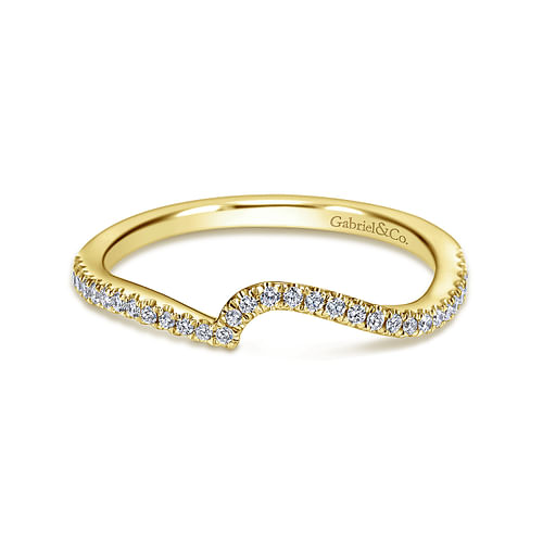 14K Yellow Gold Matching Wedding Band