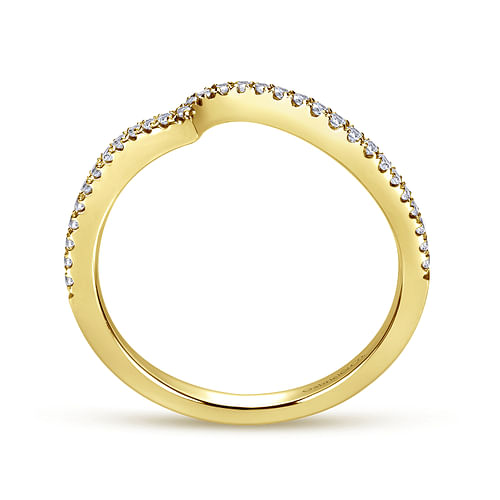 14K Yellow Gold Matching Wedding Band