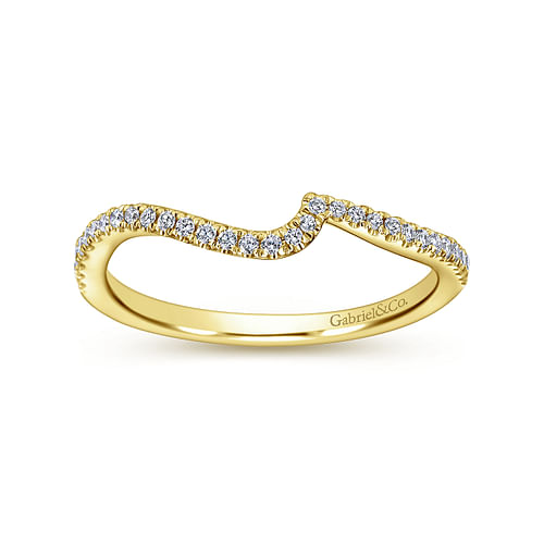 14K Yellow Gold Matching Wedding Band