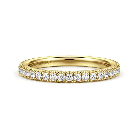 Gabriel - 14K Yellow Gold Matching Wedding Band