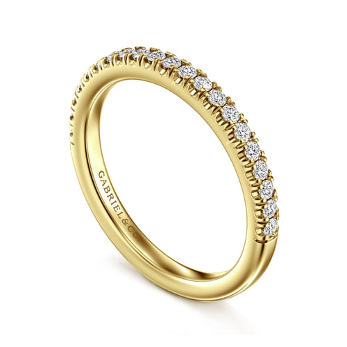 14K Yellow Gold Matching Wedding Band