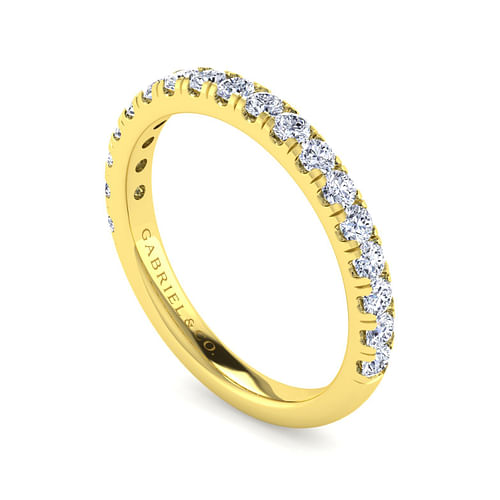 14K Yellow Gold Matching Wedding Band