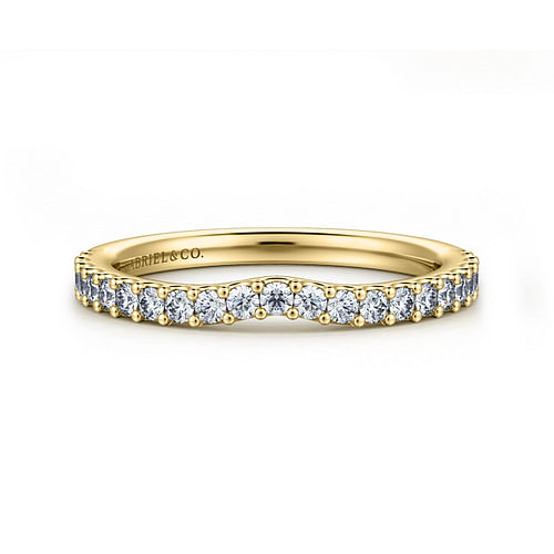 14K Yellow Gold Matching Wedding Band