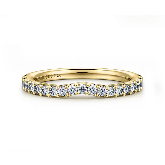 Gabriel - 14K Yellow Gold Matching Wedding Band