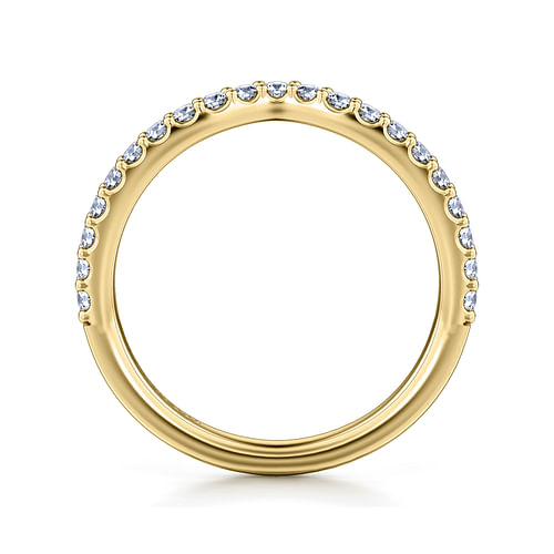 14K Yellow Gold Matching Wedding Band