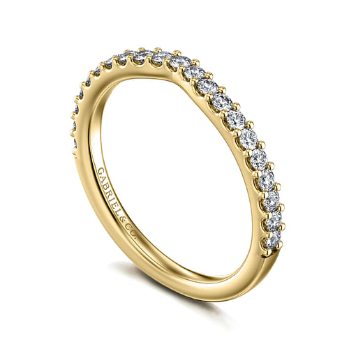 14K Yellow Gold Matching Wedding Band