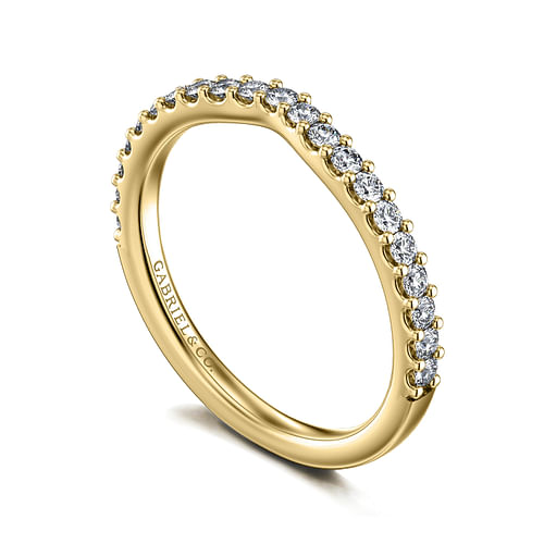 14K Yellow Gold Matching Wedding Band