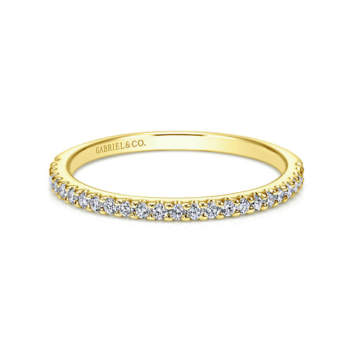 14K Yellow Gold Matching Wedding Band