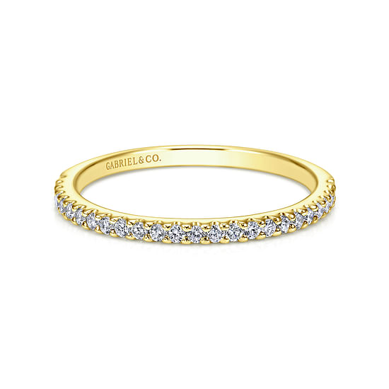 Gabriel - 14K Yellow Gold Matching Wedding Band