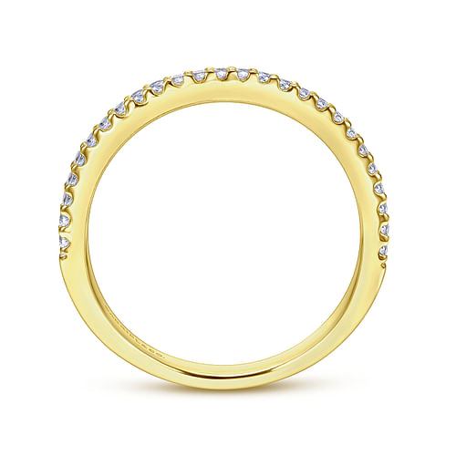 14K Yellow Gold Matching Wedding Band