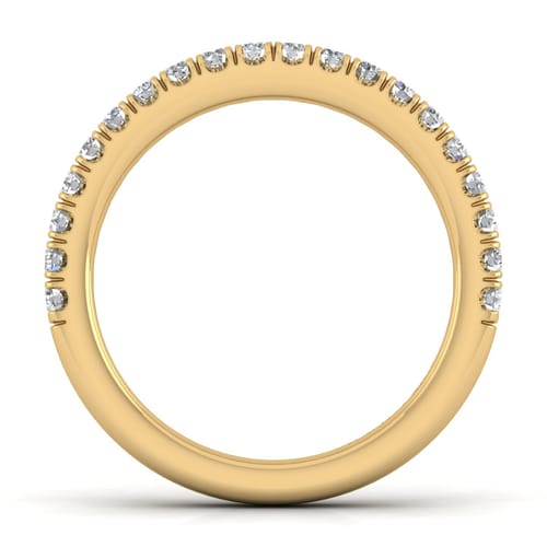 14K Yellow Gold Matching Wedding Band