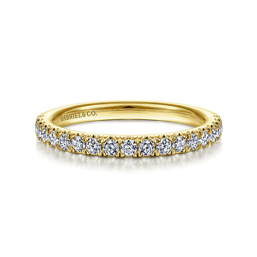 14K Yellow Gold Matching Wedding Band