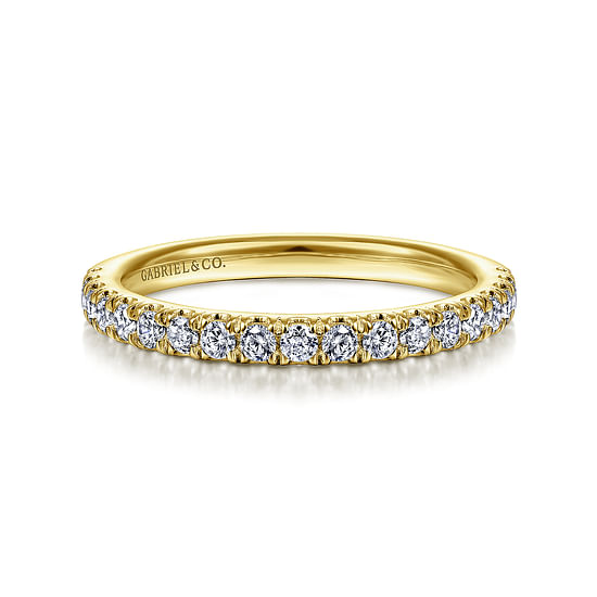 Gabriel - 14K Yellow Gold Matching Wedding Band