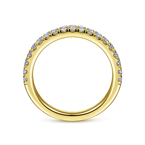 14K Yellow Gold Matching Wedding Band