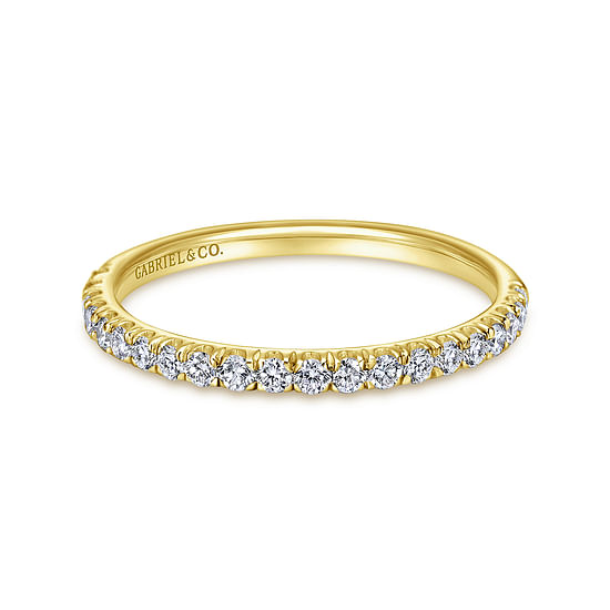 Gabriel - 14K Yellow Gold Matching Wedding Band