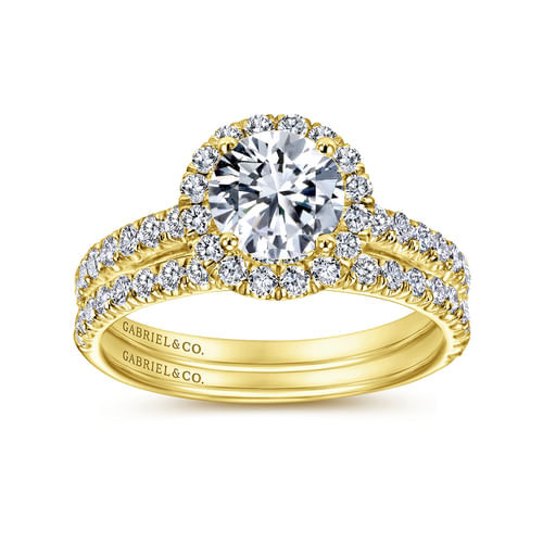 14K Yellow Gold Matching Wedding Band